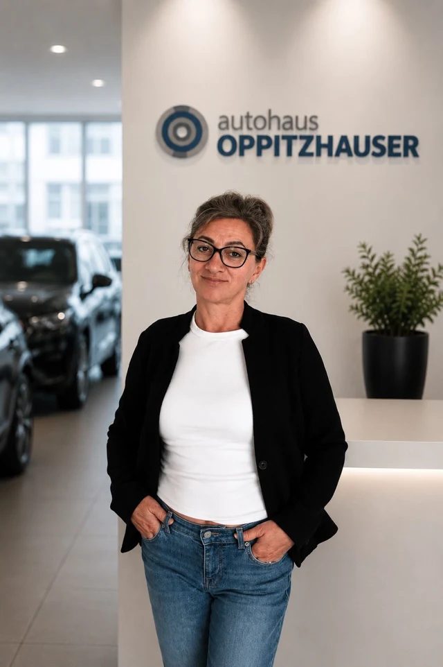Dragica Wielander, Buchhaltung beim Autohaus Oppitzhauser
