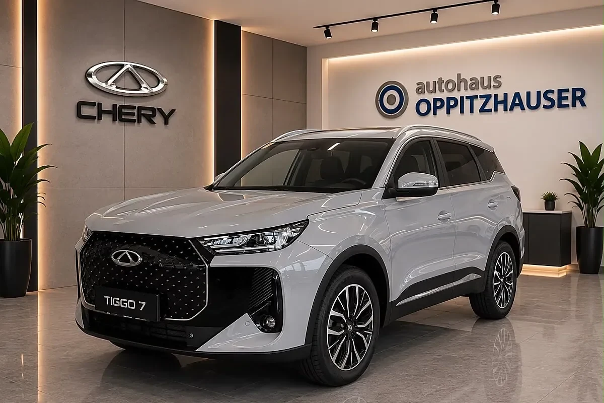 Chery Tiggo 7 in unserem Schauraum